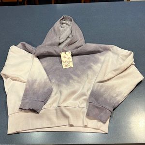 Ladies cropped hoodie